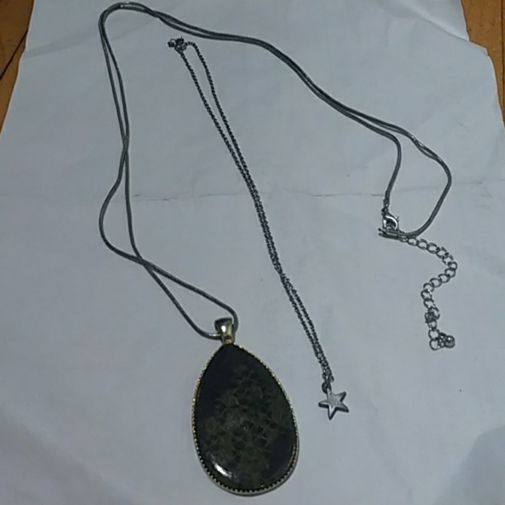 Necklace Bundle: mini silver Star, large pendant